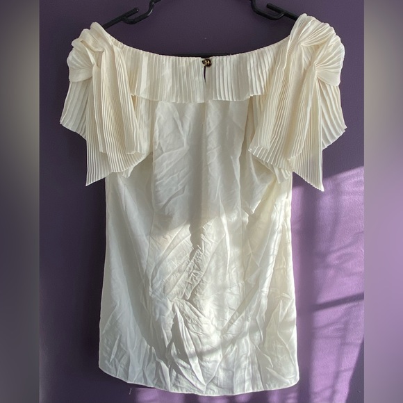 SOLD Stunning Anthropologie Leifsdottir Cream/Off-White Blouse - Picture 5 of 8